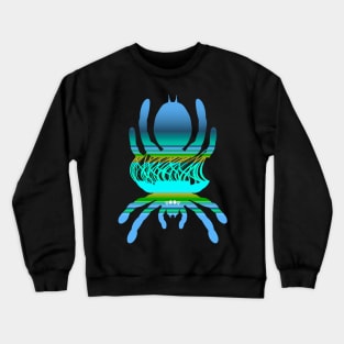 Tarantula Silhouette V116 (Horizontal) Crewneck Sweatshirt